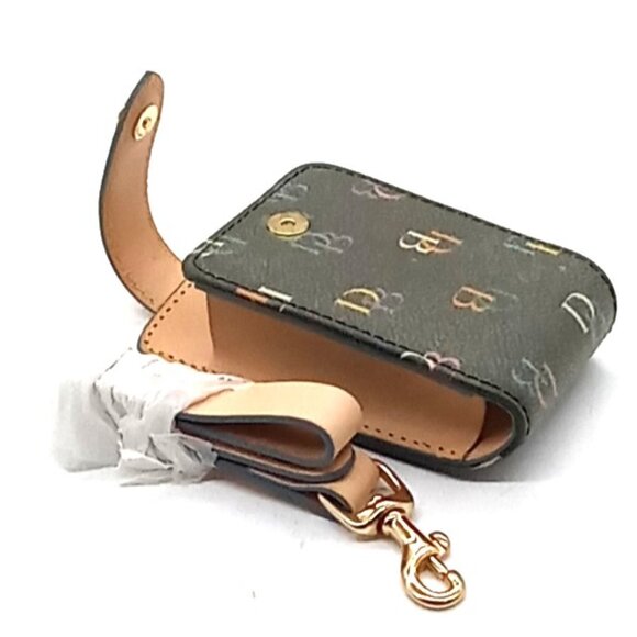 Dooney & Bourke Vintage cell phone case key holder Logo Pink Heart 4”x2”1” - Picture 5 of 9